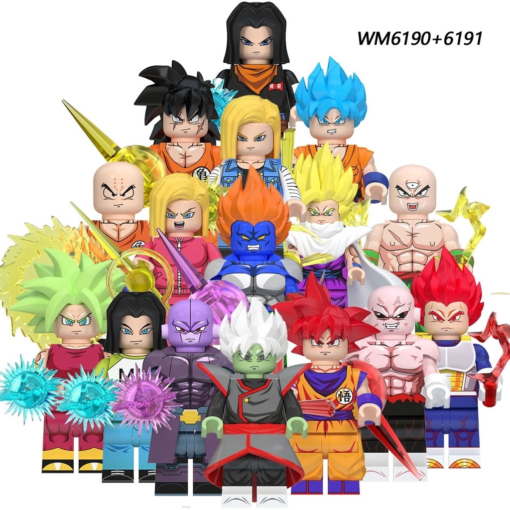 lego dragon ball dragon ball figure dragon ball z dragon ball legends ชุดดราก้อนบอลรอบตึก!!