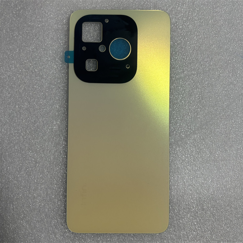 A++ คุณภาพสําหรับ Infinix Hot 40i X6528B X6528 ฝาหลังแบตเตอรี่กรณีอะไหล่ซ่อม