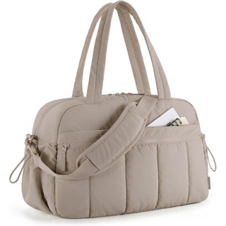 Duffle Bag Gym Travel Luggage Waterproof Fitness Bag Puffer Weekender Tote Bag with Wet Pocket for Women