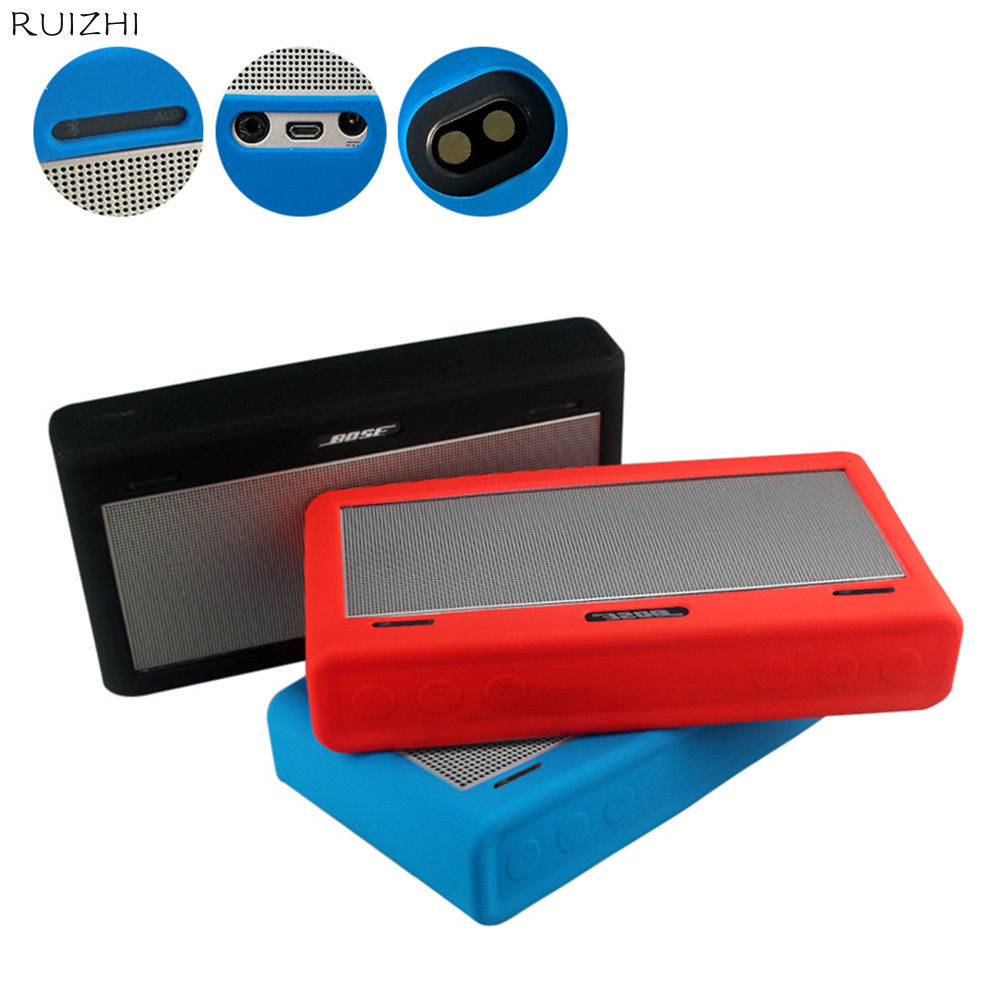 TSoft ซิลิโคนป้องกันกรณีกระเป๋าเดินทางสําหรับ B-ose Soundlink Mini III Sound Link Mini 3 ลําโพงบลูทู