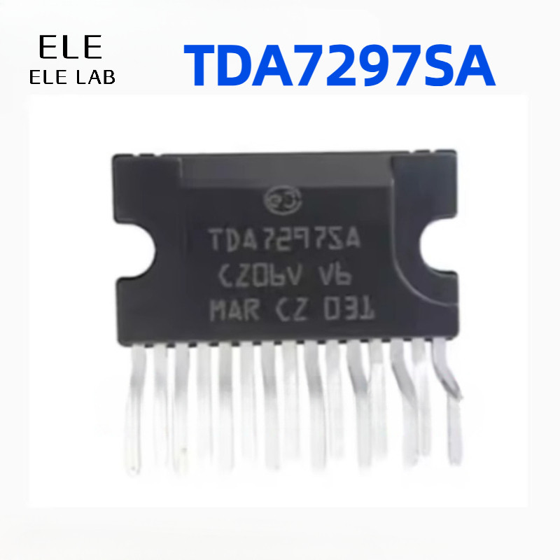 Original TDA7297SA TDA7297 Dual-Channel Audio Amplifier IC 15W+15W ชิปแอมป์สเตอริโอสําหรับระบบเสียงทีวี,ลําโพงมัลติมีเดียและเสียง DIY
