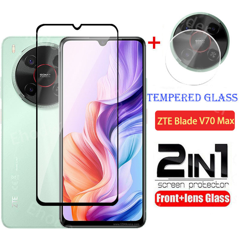กระจกป้องกันสําหรับ ZTE Blade V70 Max Design 5G 2025 ฟิล์มนิรภัยสําหรับ ZTEBladeV70 V70Max V70Design