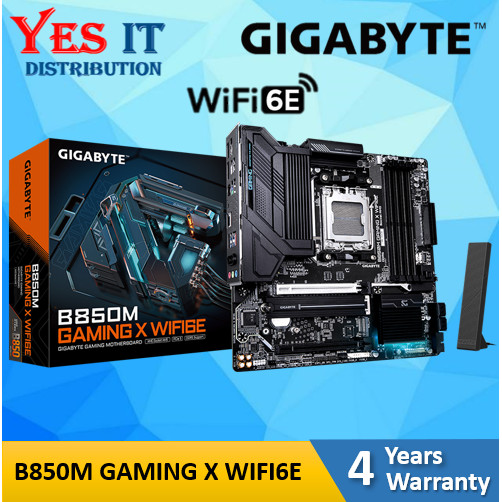 เมนบอร์ด GIGABYTE B850M GAMING X WIFI6E AM5 AMD ATX
