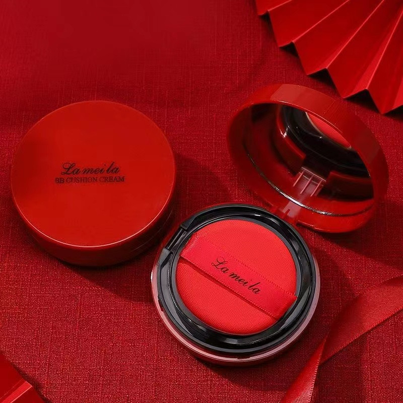 SR-shop： Lameila บีบีครีมคุชชั่น ให้ความชุ่มชื้น เรียบเนียน เพื่อผิวสวยอย่างเป็นธรรมชาติ 15 กรัม FD5115