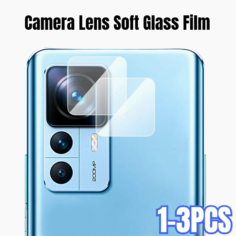 1-3pcs ยืดหยุ่นนุ่มกล้องเลนส์ฟิล์มสําหรับRedmiหมายเหตุ 11T 11SE 11s 11R 11E 11T 10 10S 10T 9S 9T 9 8