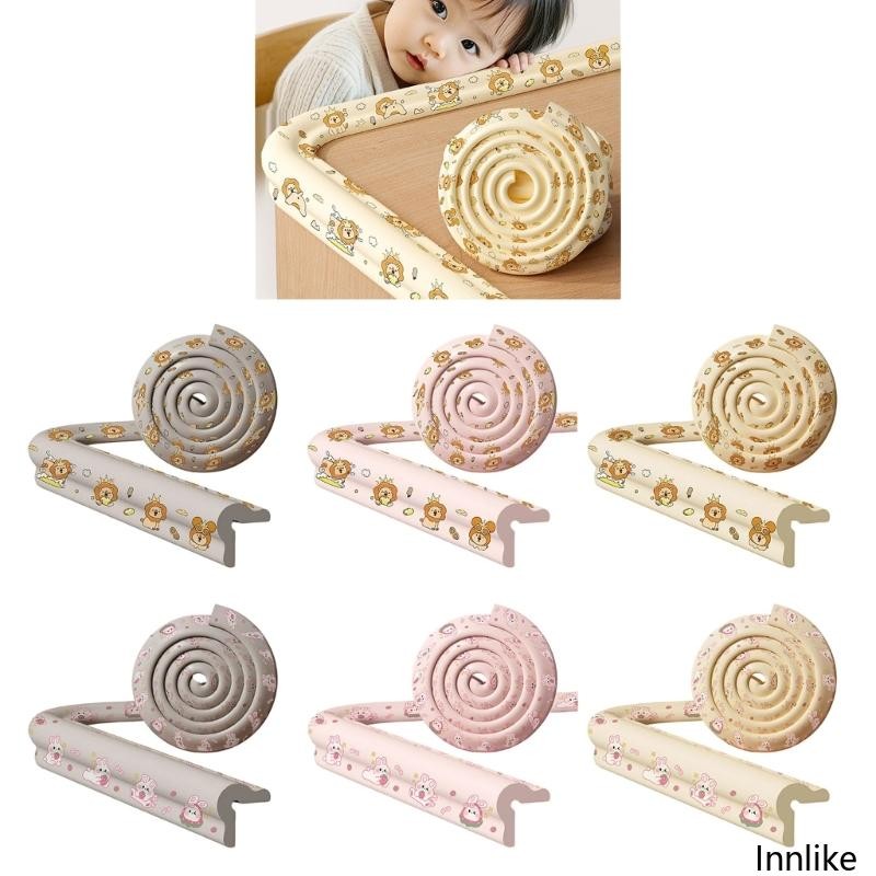 Inn Baby Proofing Edges Corner Protector หนา Anti-Collision Pad 6 56ft ความยาวรวมสําหรับเด็ก Home Daily Safety