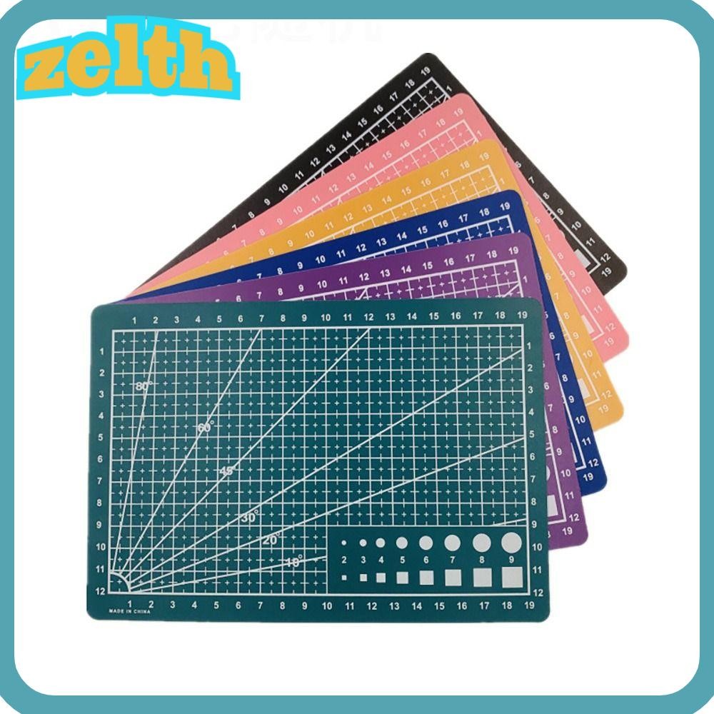 Zelth เขียง, Patchwork เย็บหนังหัตถกรรมเครื่องมือตัด,คู่มือ A3 A4 A5 PVC แกะสลัก Workbench Pad บ้าน DIY