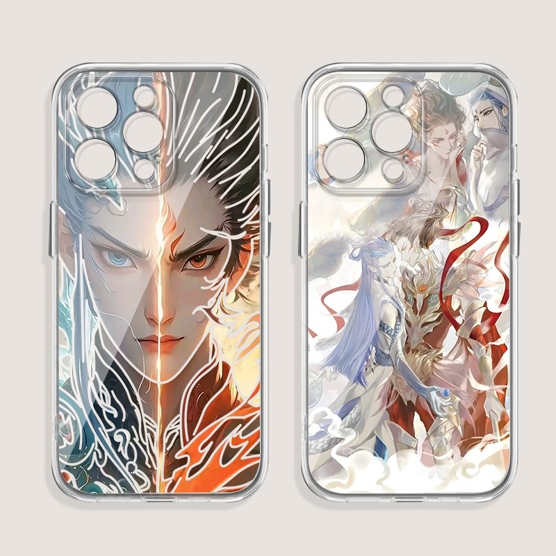 ร้อนเลือด Ao Bing โปร่งใสเคสโทรศัพท์สําหรับ Realme GT neo 2 3 5 SE 3T 5SE GT2 GT5 PRO 5G GT6 Narzo 5