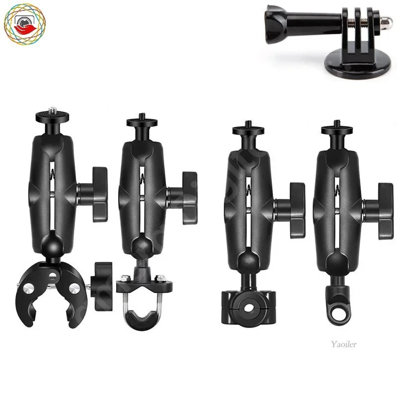 สําหรับ Insta360 X4 X3 รถจักรยานยนต์ Selfie Stick Handlebar mount สําหรับ DJI Action 5 4/Gopro 13 12 thumbnail 4