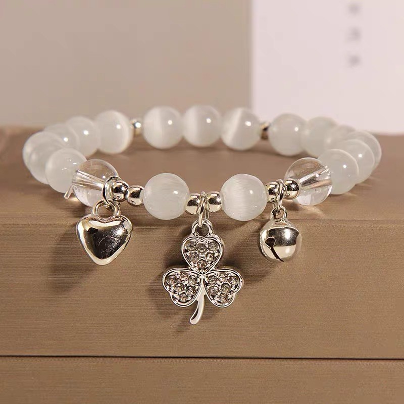 ใหม่จีนเซรามิกอารมณ์หญิงสร้อยข้อมือสาวน่ารัก