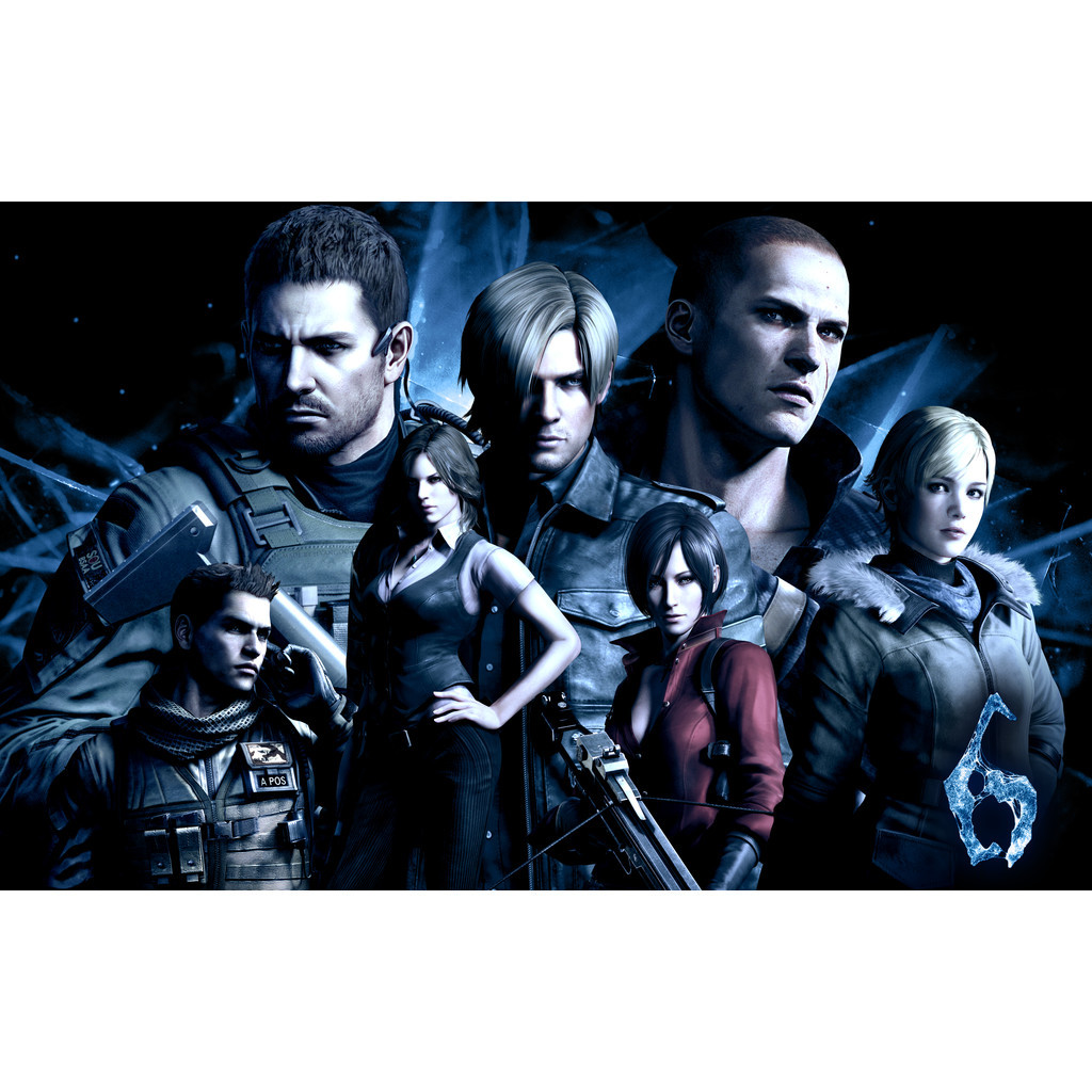 🎮 [เกม PC] [เกม คอม] [USB]  เกม  RESIDENT EVIL 6