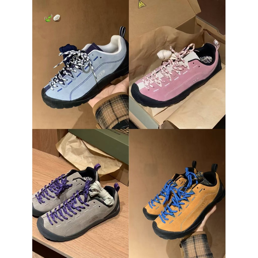 💯ของแท้จากแบรนด์💯&KEEN JASPER &รองเท้าสั่นสะเทือนที่สะดวกสบายรองเท้าสันทนาการชายและหญิงกีฬากลางแจ้ง🌸