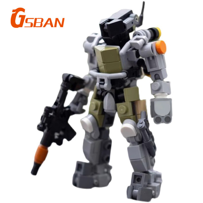 HALO Rapid Response ชุด Building Blocks Creative หุ่นยนต์ของเล่นของขวัญเด็ก DIY การศึกษาประกอบของเล่น 164PCS อิฐ MOC-94380