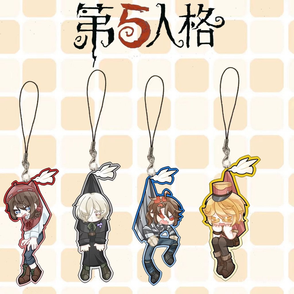 อะนิเมะ Identity V เสน่ห์โทรศัพท์มือถือ อะคริลิค PJSK จี้เล็ก Kusanagi Nene Len Rin สายโทรศัพท์ พวงกุญแจ