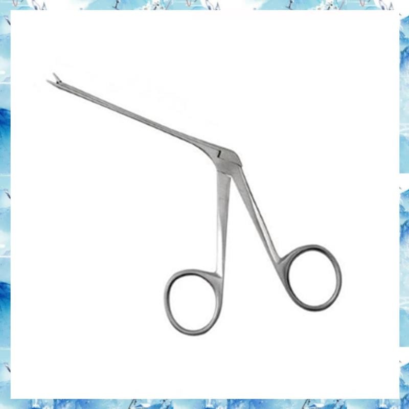 [ ] คีมคลองหู Endoscope Earwax Remover Veterinary Forceps Tweezer คีมสั้น
