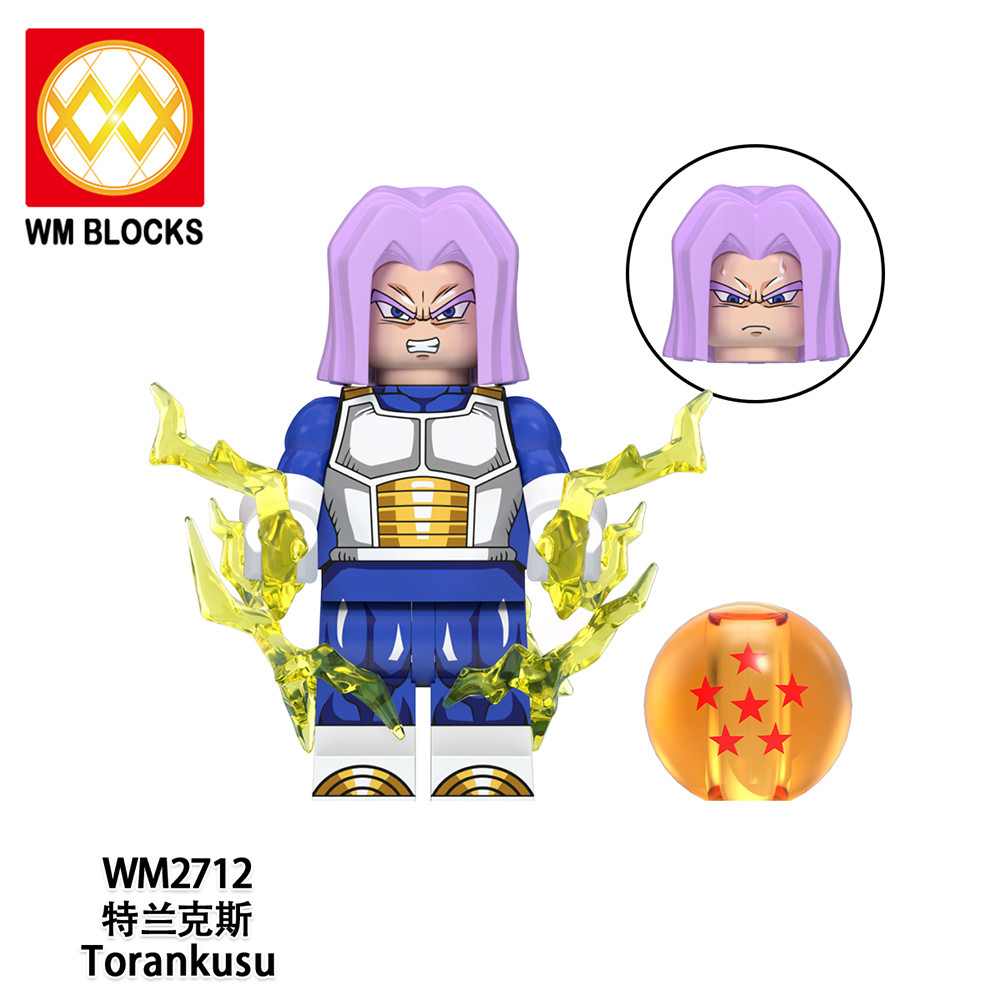DB Cell Torankusu Majin Buu Building Son Goku Blocks Vegeta Figures ของเล่น