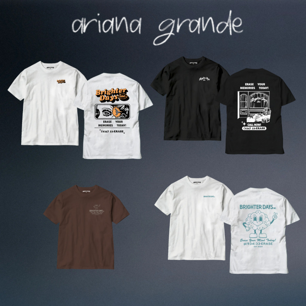 เสื้อ Ariana Grande เสื้อ Brighter Days | ตะลึงพรึงเพริด