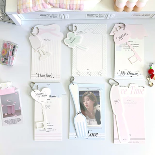 6 ชิ้น/เซ็ต Ins แท็กแขวนจี้ DIY บรรจุภัณฑ์วัสดุตกแต่งของขวัญ
