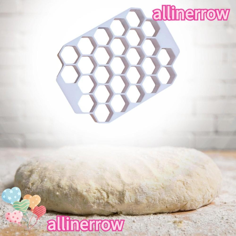 ALLINERROW Pastry Divider, PP Honeycomb Filling Cutter, Reusable Dough Equalizing Cutter ทําอาหาร