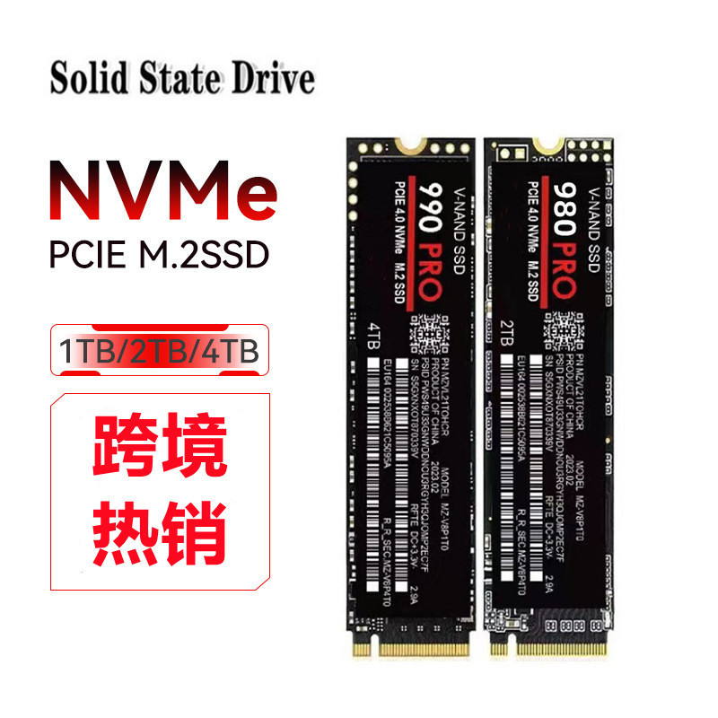 ใหม่ 990Pro Solid State Drive SSD1TB 2TB 4TB SSD 980PRO M.2 2280 NVME