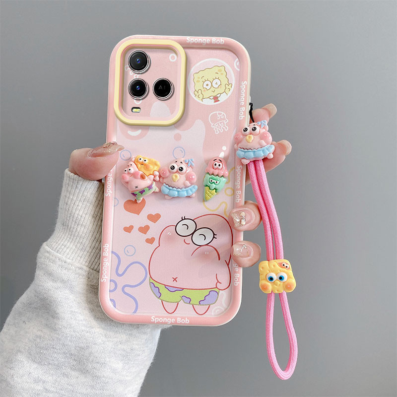 เคส vivo Y21 Y33S Y21S Y32 Y21T Anti fall อะนิเมะการ์ตูน TPU ซิลิโคนอ่อนนุ่ม 3D เคสโทรศัพท์น่ารัก XXLK - รูปที่ 7