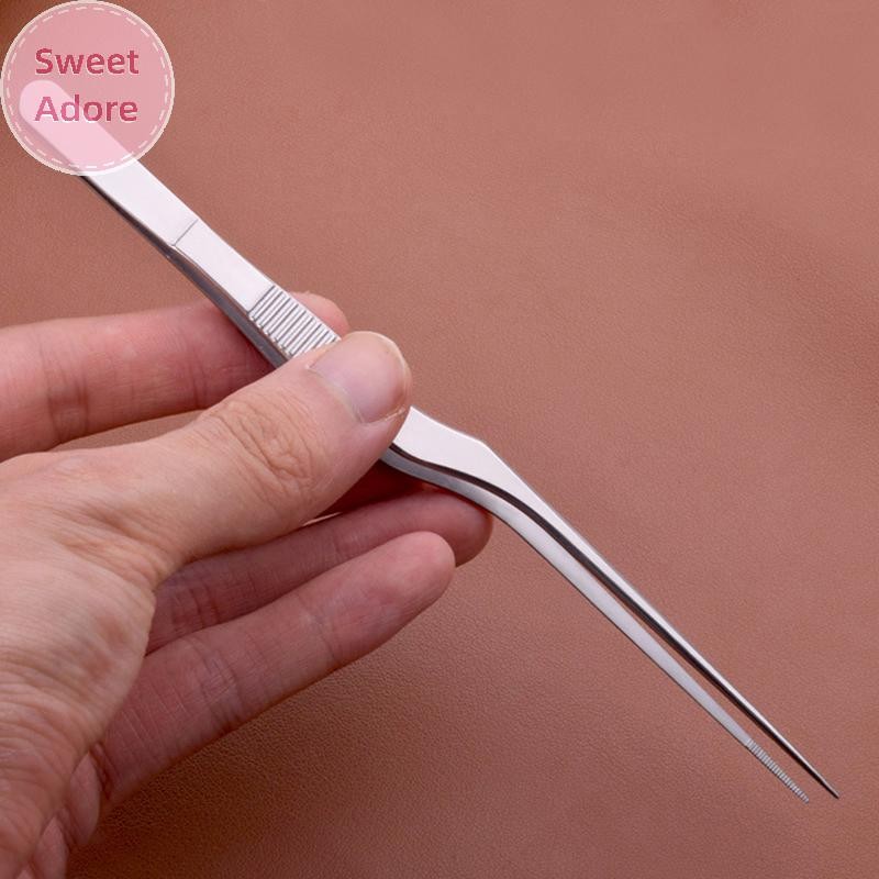Sweetadore 1PC Ear Wax Pickers ทําความสะอาดสแตนเลส Earpick Tweezer คลิปหู Wax Remover TH - รูปที่ 2