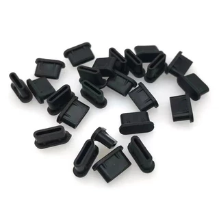 20/50 ชิ้น Type-C ปลั๊กฝุ่น USB ชาร์จพอร์ต Protector ซิลิโคนป้องกันฝุ่นปลั๊กฝาครอบสําหรับ Huawei Xiaomi โทรศัพท์ Dustplug