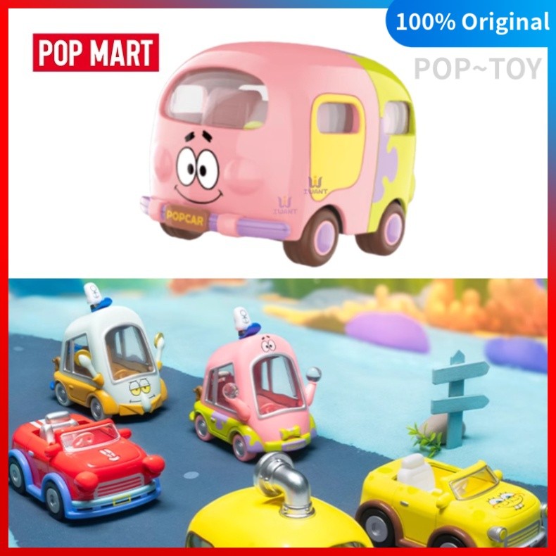 POPMART SpongeBob SquarePants POP CAR Sightseeing CAR Series POP MART Official