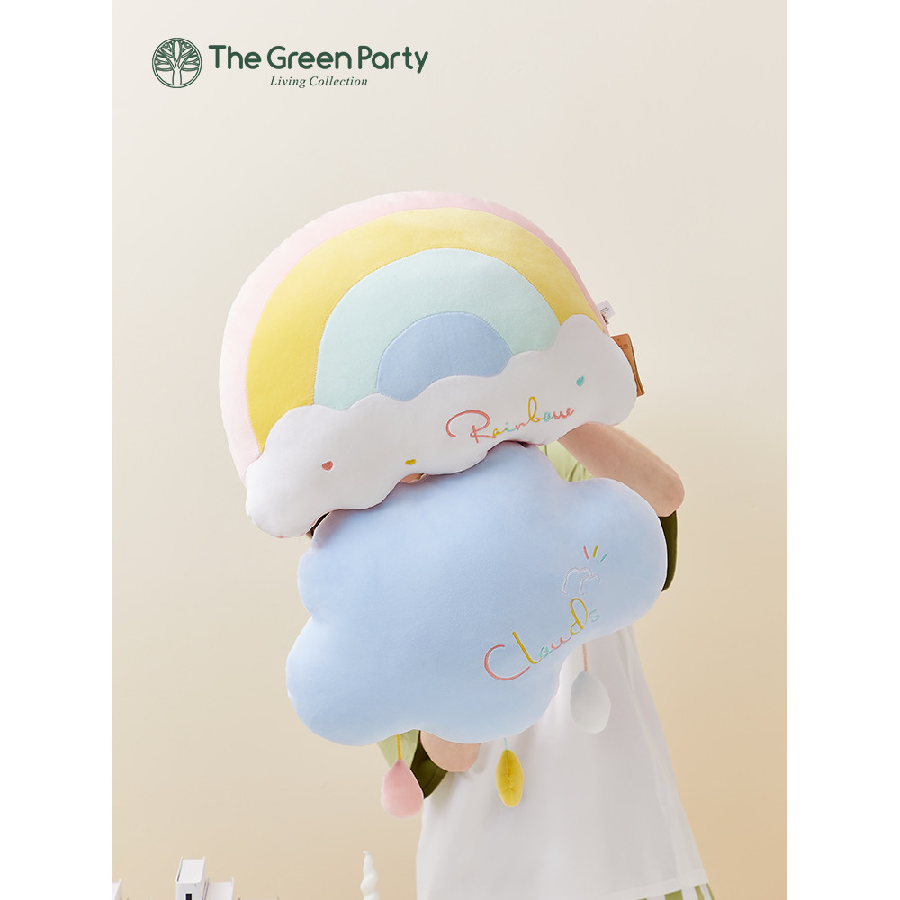 ของแท้100% จาก Thegreenparty หมอนพิง หมอนหนุน รูปก้อนเมฆ