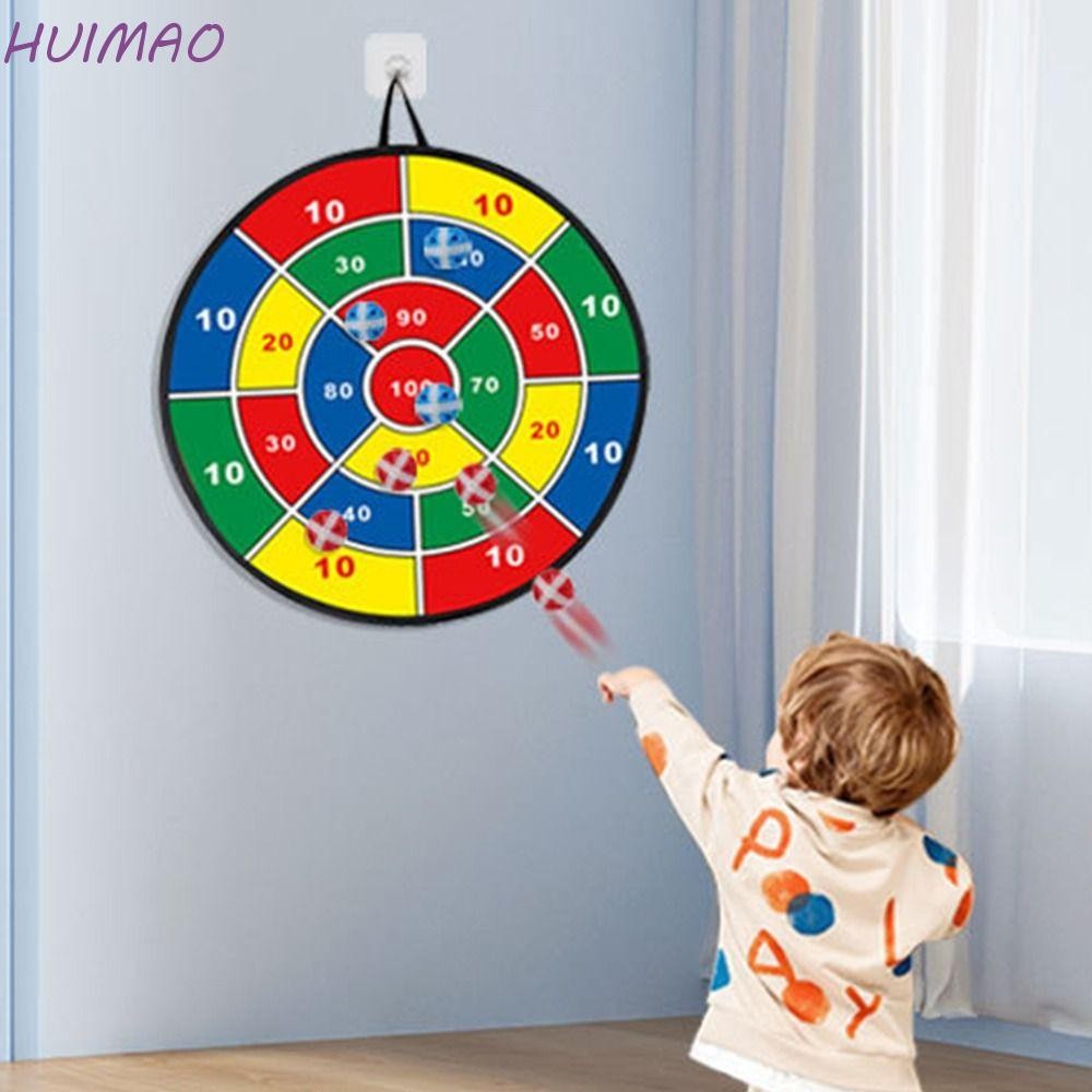 Huimao Dart Board Target, ผ้าจํานวน Sticky Ball ของเล่น, การ์ตูนที่มีประโยชน์รูปแบบกีฬาเกมของเล่นเด็กอุปกรณ์ดูแล