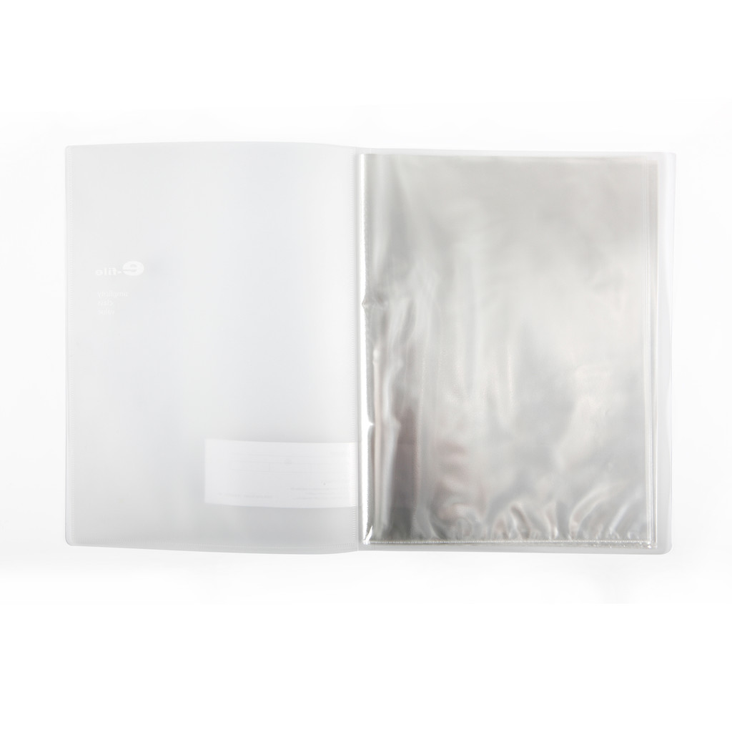 E-FILE แฟ้มโชว์เอกสาร รุ่น 710A สีใส