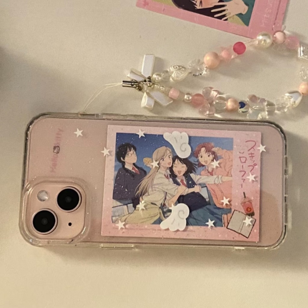 Glitter Angel Star เหมาะสําหรับ Apple 16/15 เคสโทรศัพท์ 14/13/12 กันกระแทก XR/X นุ่ม 7plus โปร่งใส 8plus เคสโทรศัพท์