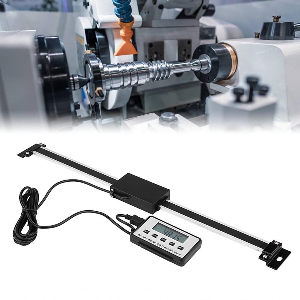 0-300 มม. Digital Linear Scale LCD Readout สำหรับเครื่องกัดเครื่องกลึงอะไหล่ NC3