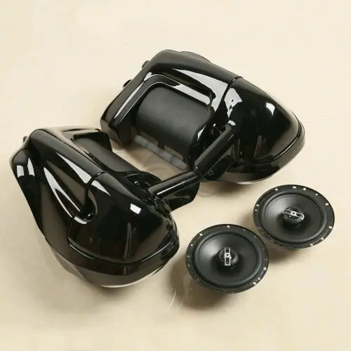 TT รถจักรยานยนต์ช่องล่างกล่องแฟริ่งพ็อด6.5 "ลำโพงสำหรับ Harley Touring Road King Road Glide Road Gil