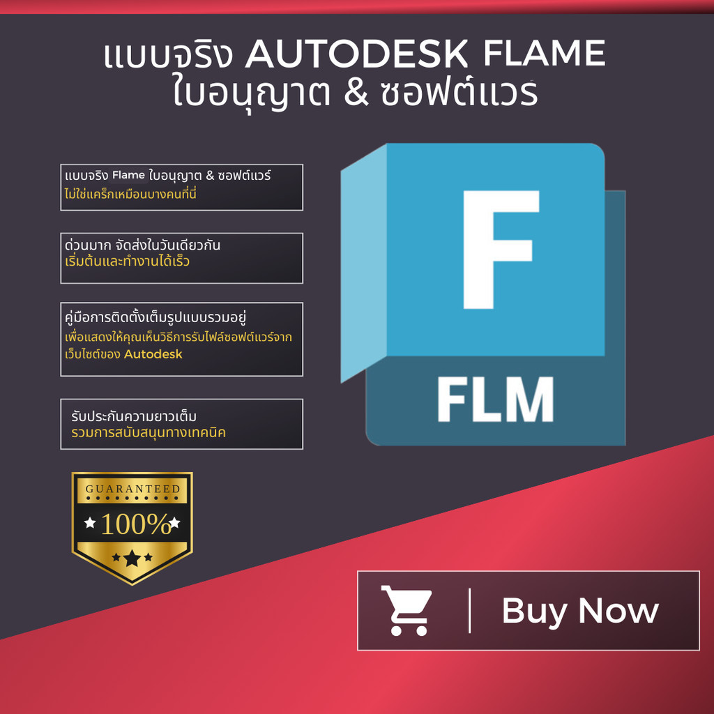 Autodesk Flame 2024 Software Licence การส่งมอบในวันเดียวกัน ใบอนุญาตแบบแท้ ไม่ใช่แครก