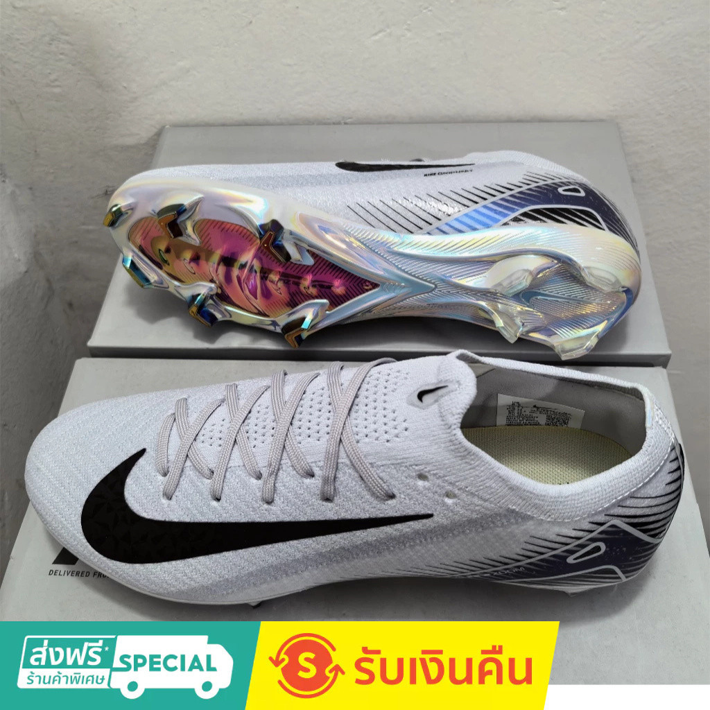 AIR ZOOM Mercurial Vapor 16 XVI Elite FG 36-45เด็กรองเท้าฟุตบอล/ผู้หญิงและผู้ชายรองเท้าฟุตบอล Anti-SLIP กลางแจ้งถักรองเท้าฟุตบอล0 agio on6v