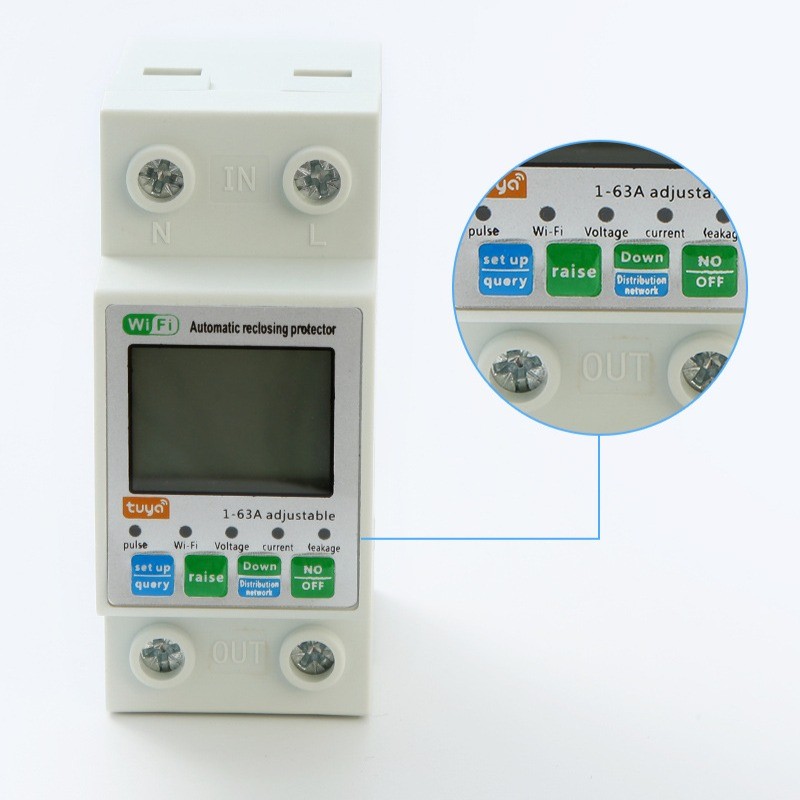 Tuya Smart Meter – Tuya Meter – 63A Smart Meter 6 ฟังก์ชั่น