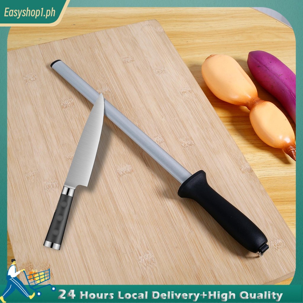 ใบมีด Sharpener Rod Stick Safe Diamond Honing Steel สําหรับ Honing Blades SHOPTKC5893