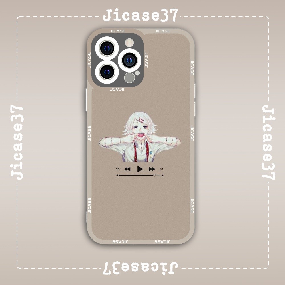 เคส iPhone Square Edge Samsung Xiaomi Oppo อะนิเมะ Tokyo Ghoul Tokyo Ghoul ตัวละคร Suzuya Juuzou