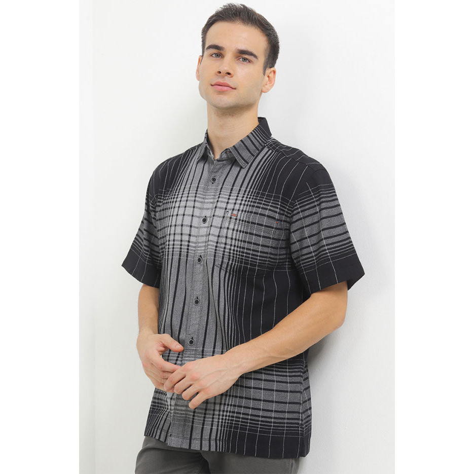 KEMEJA Cardinal เสื้อเชิ้ตแขนสั้นผู้ชาย E1589P01A