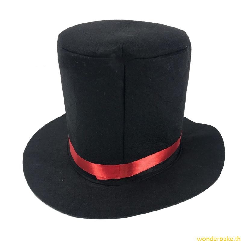 Wonder Black Top Hat Bowler Top Hat Magician Top Hat Magician Perforated Ringmaster Hat