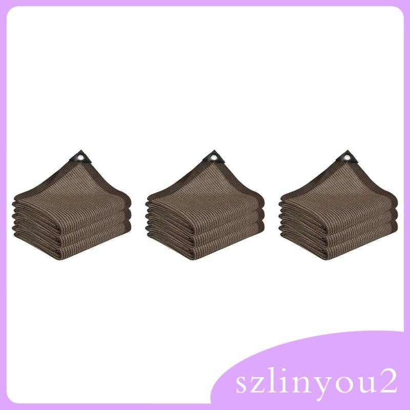 [szlinyou2] ตาข่ายตาข่ายสุทธิร่มเงา Heavy Duty กันสาดกลางแจ้ง Tarp Sun Shades Sunblock Net Shade ผ้าสําหรับไก่ Coop สนามหญ้า