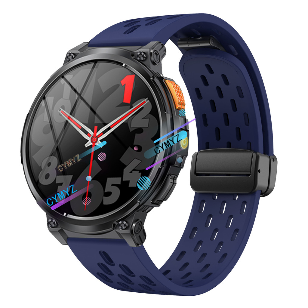 สาย AXON Mega Smart Watch สายซิลิโคน AXON Mega Watch สายรัดข้อมือกีฬา - รูปที่ 2