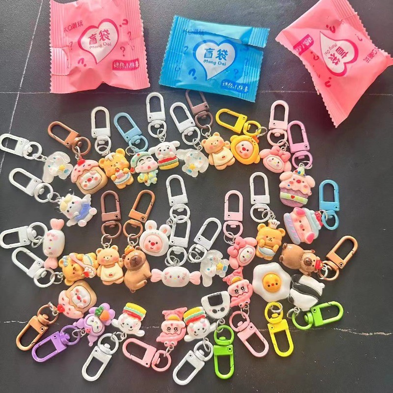 พร้อมแล้ว กระเป๋ากล่องตาบอด กระเป๋าตาบอด ถุงสุ่มพวงกุญแจ น่ารัก พวงกุญแจน่ารัก - รูปที่ 4