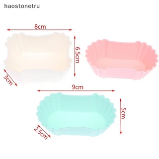 Ost 3 ชิ้น Bento Divider ถ้วย Liner กล่องอาหารกลางวันอาหารซิลิโคนนุ่ม Onigiri อุปกรณ์เสริม N