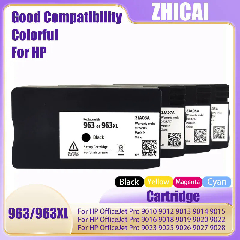 สําหรับ HP 963XL 963 HP963 ตลับหมึกสําหรับ HP OfficeJet Pro 9010 9012 9013 9014 9015 9016 9019 9020 
