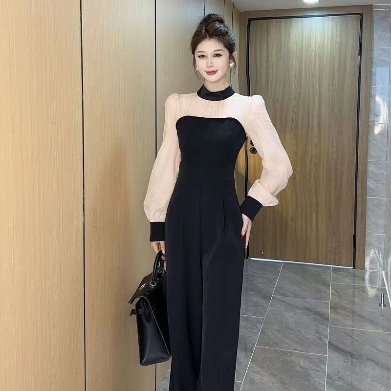 2024 季新款 气质显瘦长裙子遮肚子春夏季薄款修身长袖连衣休闲外套袖บางเมื่อสวมใส่แขนยาว แขนเสื้อzi88.my20241115