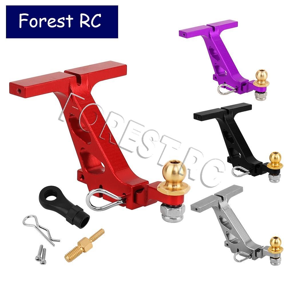 Cnc อลูมิเนียม Drop Hitch รับกับ Link Rod End ชุด DIY สําหรับ Axial 1/24 RC Crawler SCX24 อัพเกรด Part