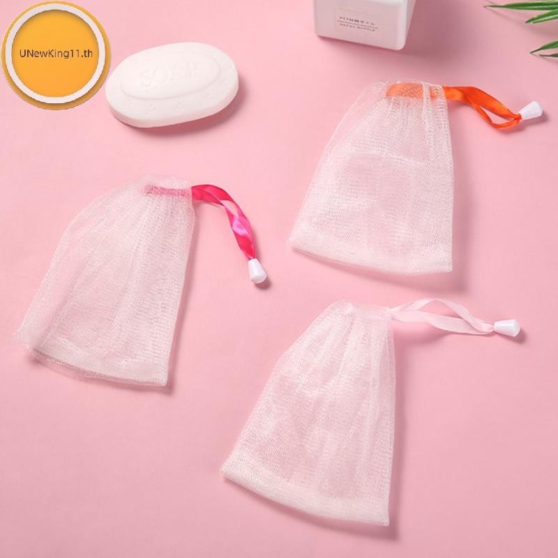 Unewking Soap Mesh Bag Mesh Net for Foaming Cleaning Bath Soap Net th
