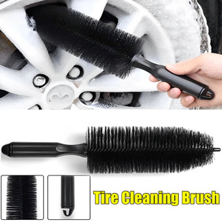 Car Wheel Tire Wash Cleaning Brush Car Rim Scrubber Cleaner Duster Handle Car Tyre Cleaning Detail